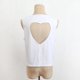 thumbnail image 2 of Gibobby Vestido de ombligo sin espalda corto sin espalda con estampado de Camiseta interior sexy de amor en la espalda Camiseta interior sexy de moda(Blanco,M), 2 of 5