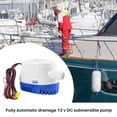 thumbnail image 2 of Automatic Submersible Boat Bilge Water Pump 12V Auto with Float Switch Outlet, 2 of 8