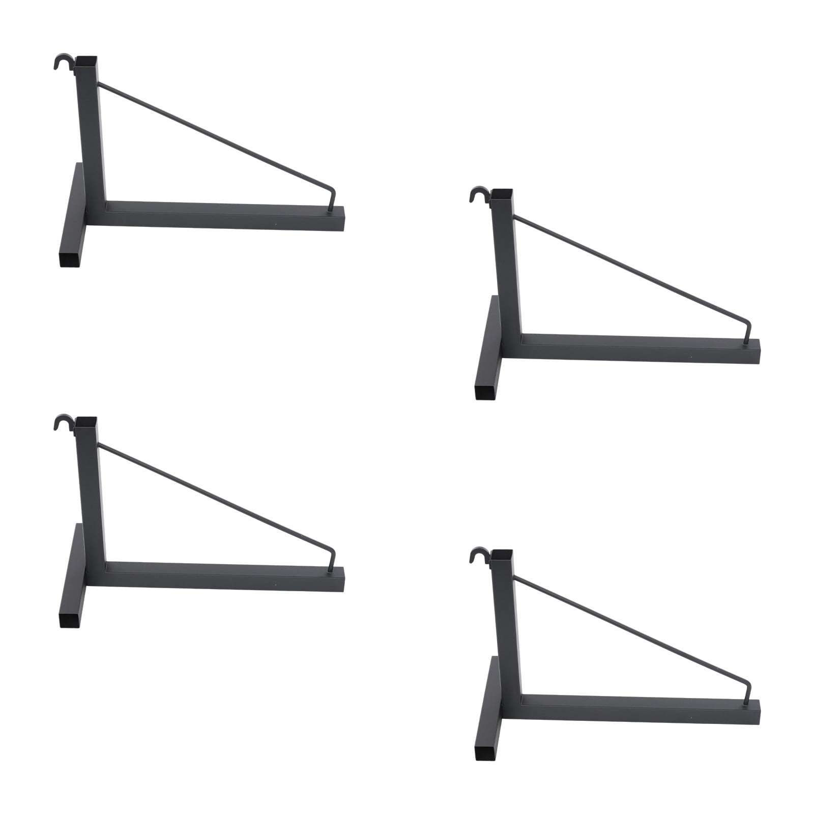 4 Pack Container Shelf Bracket, Shipping Container Brackets, Cargo Container Shelving Bracket for Storing Tools, Goods, Parcels