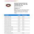 thumbnail image 2 of Automatic Transmission Rear Seal - Compatible with 1999 - 2000, 2003, 2006 GMC Sierra 1500, 2 of 2