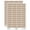 Brown, variant on Packing List Enclosed Double Border Sticker Set - Red - Gloss Finish - 1.75" Medium