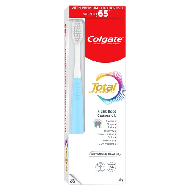 Pasta dental Colgate Total 150 g Cuidado Avanzado Combo