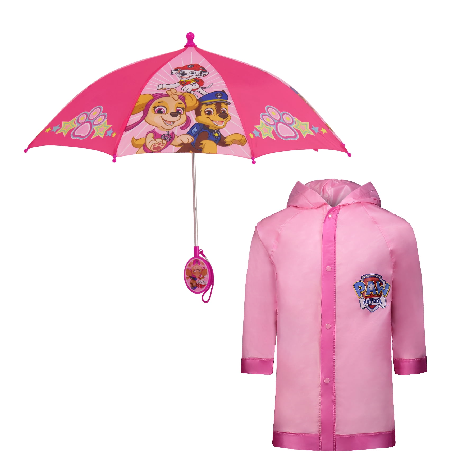 Nickelodeon Paw Patrol Boys Kids Umbrella Gift Toy Blue Chase Marshall Rain Girl 