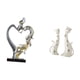 thumbnail image 5 of Estatua de pareja,Figura de pareja besándose,regalo de boda moderno,Figura de gato,Esculturas de pareja de gatos Figura de gato decorativa,Esculturas divertidas de pareja de gatos Estatuas de, 5 of 8
