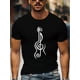 thumbnail image 1 of Camiseta informal con estampado geométrico para hombre: elástica, cuello redondo y manga corta. Ideal para salidas de verano y tiempo libre., 1 of 7