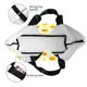 thumbnail image 4 of Fotbe Ducky Cartoon Bolsa Tote Estética de Lona con Estampado para Mujer - Bolsa Reutilizable de Hombro Casual para Vacaciones, Compras, Trabajo y Gimnasio, 4 of 8