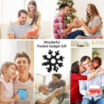 thumbnail image 5 of 18 en 1 Flocon de Neige Multi-Outils Cadeaux pour Hommes Accessoires Multi-Outils en Acier Inoxydable Excellent Gadget Cadeau, 5 of 5