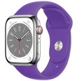 thumbnail image 1 of Correa de silicona para Apple Watch Band 49mm 45mm 44mm 42mm 41mm 40mm 38mm correa de reloj pulsera iWatch Series 8 7 6 5 4 3 SE banda Dengxun unisex, 1 of 2