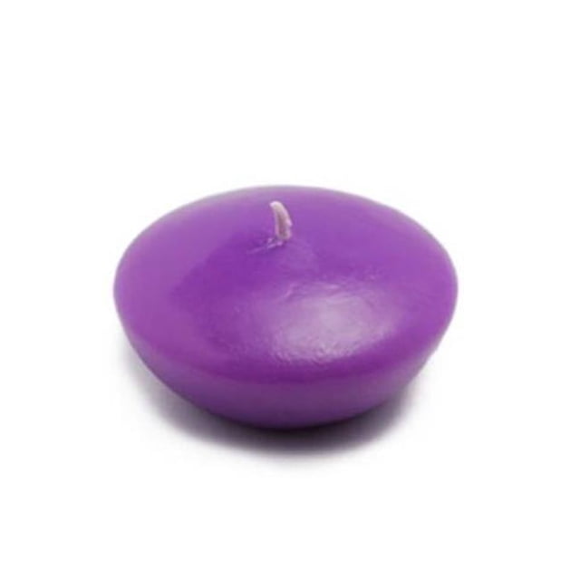 CFZ-062-0 3 in. Floating Candles, Purple - 12 Piece per Box