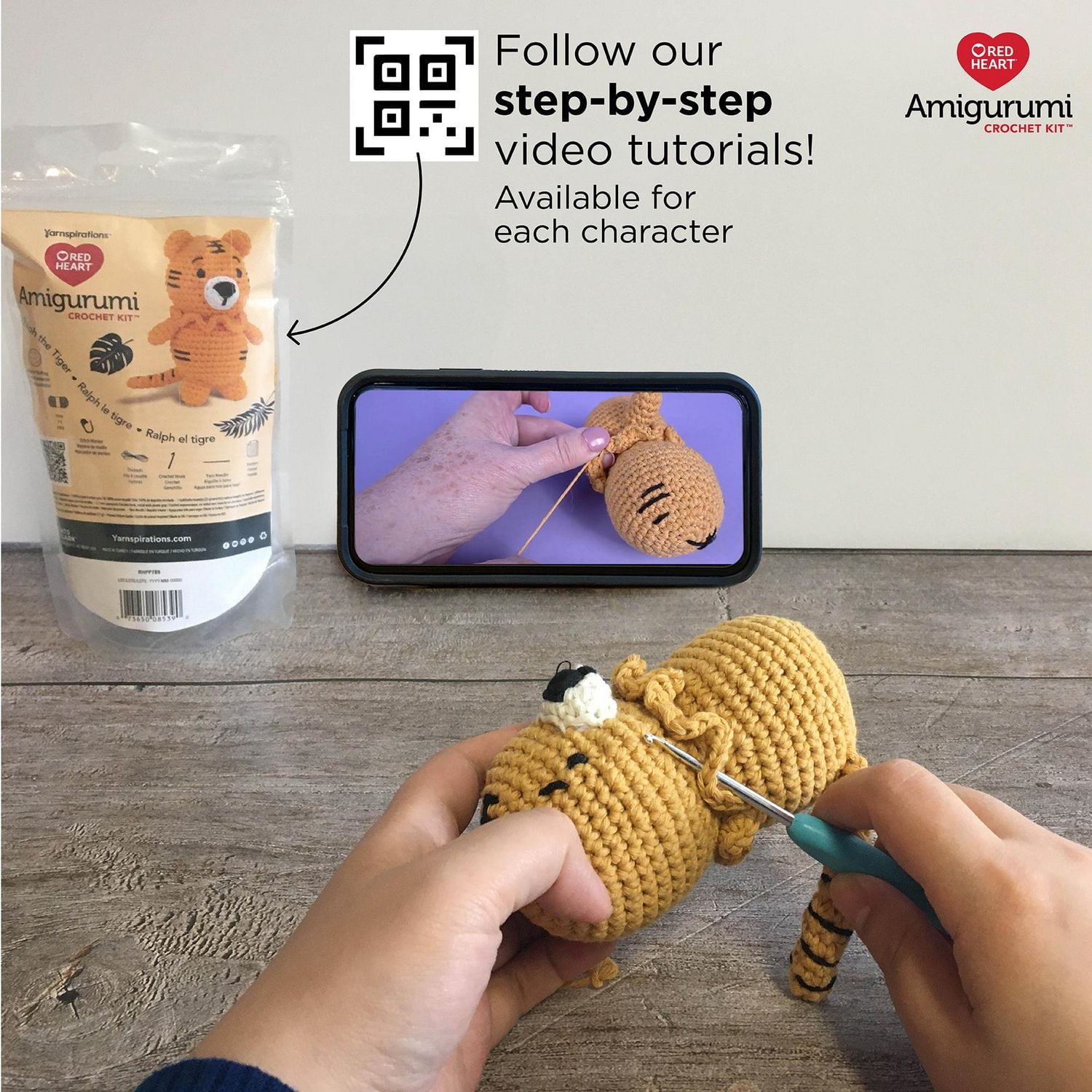 Red Heart™ AMIGURUMI Crochet Collection Kit