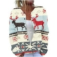 thumbnail image 3 of QATAINLAV Button Up Sweaters for Woman Ugly Graphic Christmas Knit Sweater Tops Casual Long Sleeve Cardigans Fall Winter Clothes, Beige, XXXXXL, 3 of 6