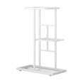 thumbnail image 2 of RBCKVXZ Plants Stand indoor outdoor - 3 Tier Tall Metal Flower Pot Holder Potted Display Rack - 22.6in Tall Corner Plants Shelf for Patio Garden Balcony Living Room Bedroom (White), 2 of 6