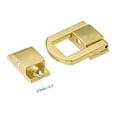 thumbnail image 3 of Uxcell Toggle Latch, 31mm Golden Decorative Hasp Box Catch w Screws 2Pcs, 3 of 6