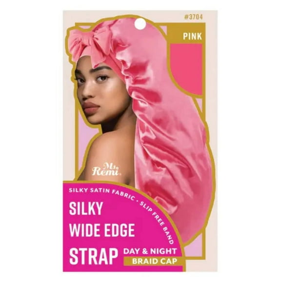 Ms. Remi Silky Wide Edge Strap Day Night Cap Braid Assorted 3704
