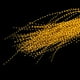 thumbnail image 3 of Materiales para atar moscas Crystal Flash de 35 cm. Fabricación de señuelos de pesca. Oro, 3 of 7
