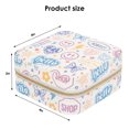 thumbnail image 3 of HDE Girl's Travel Jewelry Case Faux Leather Mini Organizer Box with Mirror Gift - Girly Stickers, 3 of 7