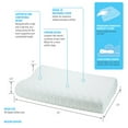 thumbnail image 1 of Obusforme Comfort Sleep Cervical Contoured Support Memory Foam Pillow, 1 of 5