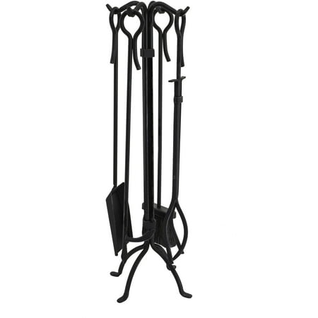 - Pleasant Hearth Selene 5-Piece Fireplace Tool Set, FA104TLA