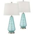 360 Lighting Dylan Modern Coastal Table Lamps 27 1/2" Tall Set of 2