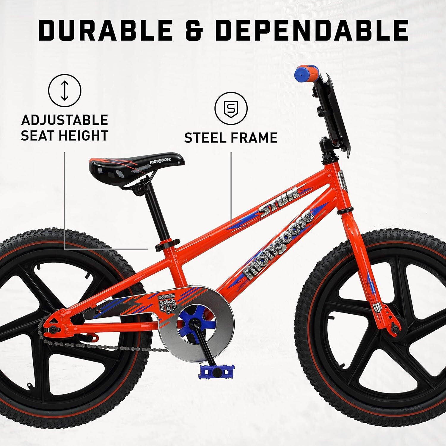 Mongoose 18 inch bmx cheap bike