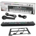 thumbnail image 2 of Fine Workmanship Portable Digital Keyboard, 61 Keys Digital Keyboard, Violin for home, 2 of 7