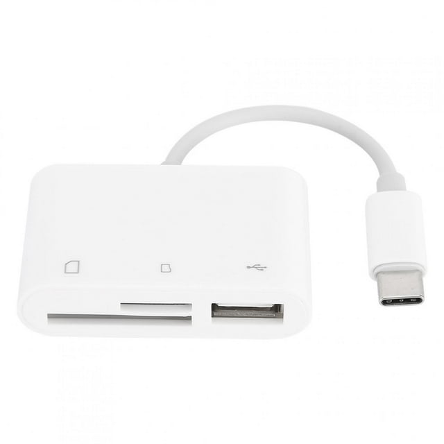 Adaptador de lector de cámara, USB-C a tarjeta SD/TF Lector de cámara SD Lector de tarjetas de memoria Innovación moderna
