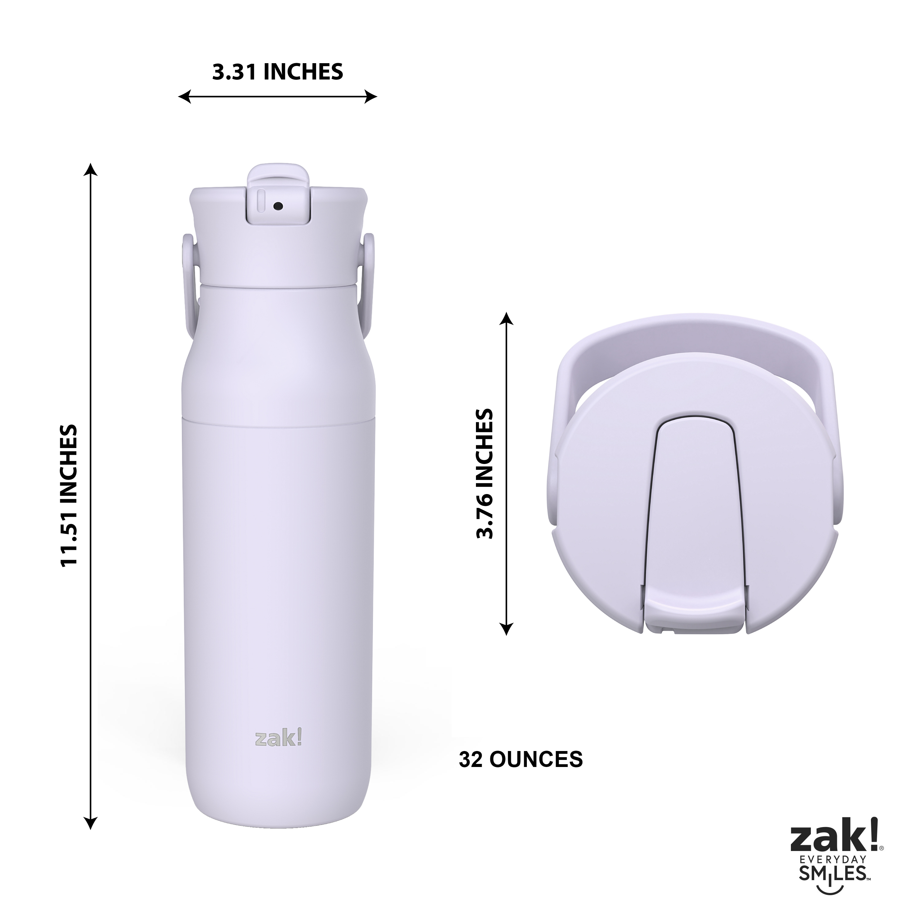 Zak Designs Harmony 32oz Insulated Water Bottle photo 4