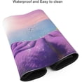 thumbnail image 4 of Romantic Purple Lavender Large Gaming Mousepad Waterproof NonSlip Desk Mat (12" x 31.5") for Home Office Work, Keyboard Pad Essentials, Calming and Elegant, 4 of 6