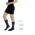 thumbnail image 5 of Sheer Knee Socks for Women Black Flower Patterned 8 Pairs Stockings, 5 of 11