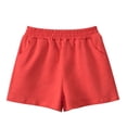 thumbnail image 2 of HGIEYS Toddler Boys Girls Shorts Kids Cotton Summer Shorts for 1-6 Years | Solid Sport Jogger Short Pants 3-4 Years, 2 of 7