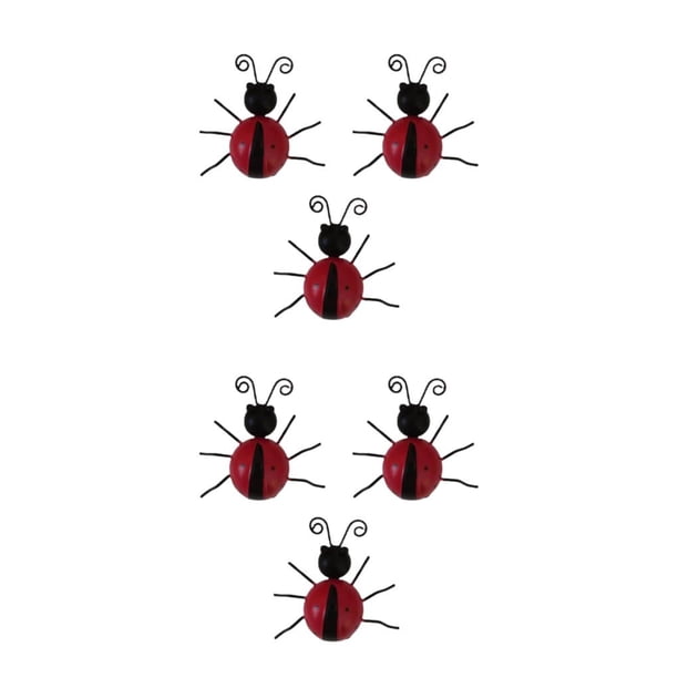 Inteprter 3x Decoraciones elegantes para el hogar Mano de obra exquisita y artística Acentos elegantes para el hogar Decoraciones de jardín rojo 2Conjunto