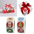 thumbnail image 1 of Vaidha Pack Sticker Christmas Holiday Gift Decorating Gift 1 Roll 500 Posts Christmas, 1 of 2