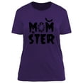 thumbnail image 6 of XCHQRTI Momster T Shirts for Women Spiderweb Tshirt Graphic Halloween Tees Funny Shirts Women, 6 of 8