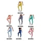 thumbnail image 3 of Mujeres Butt Leggings Gimnasio Tie Dye Push Up Hip Lift Cintura alta Deportes Pantalones de chándal Medias para trotar Correr Ciclismo Yoga Prendas para la parte inferior del cuerpo Naranja L Sonducket AP019361-08, 3 of 6