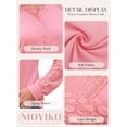 thumbnail image 4 of MOYIKO Blouses for Women Lace Tunic Tops Henley Casual Long Sleeve Shirts Trendy Clothes, 4 of 7