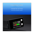 thumbnail image 3 of Battery Capacity Indicator DC 8V-100V Lead Acid Lithium LiFePO4 Car Motorcycle Voltmeter Voltage Gauge Color Screen, 3 of 10