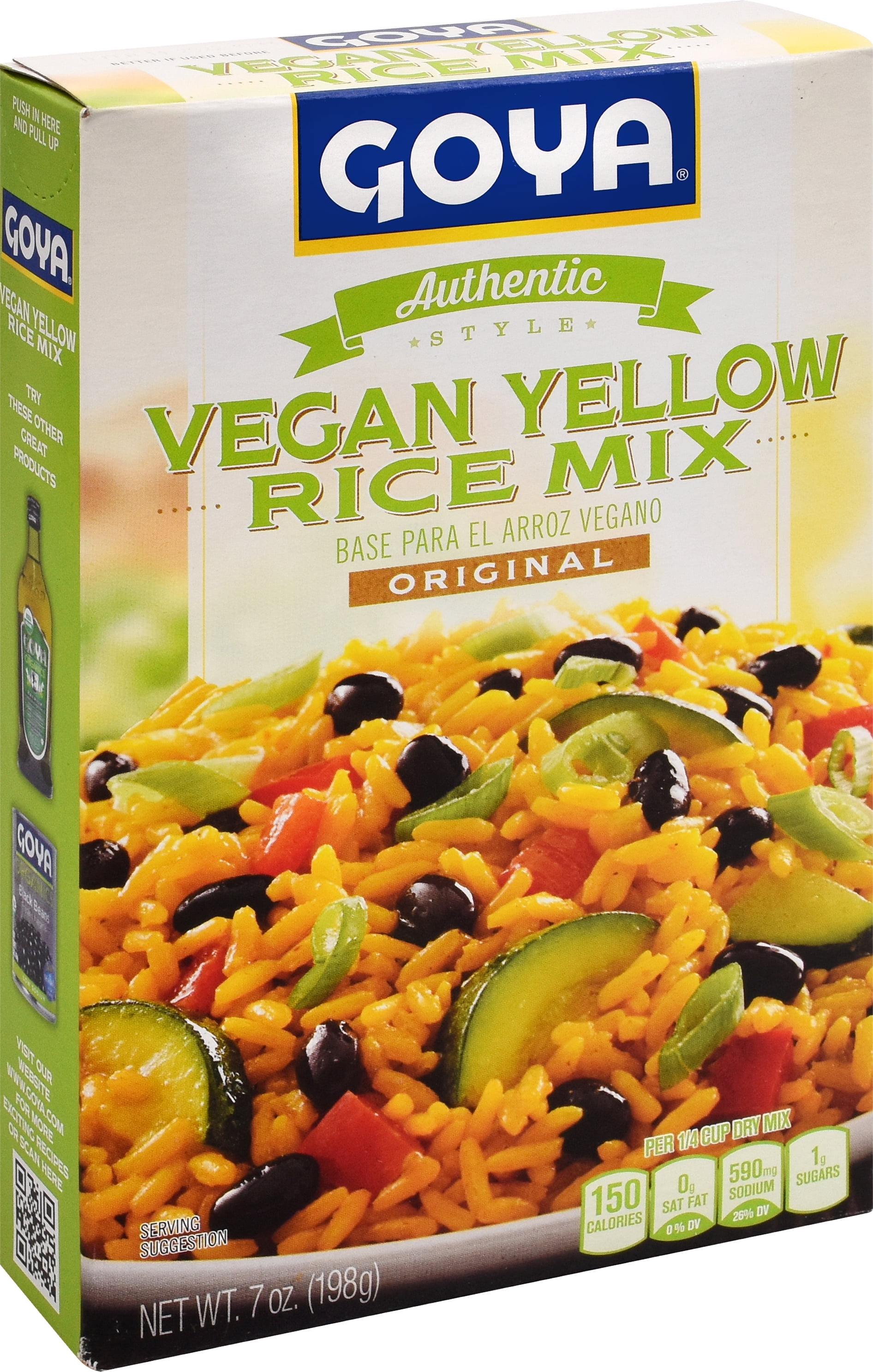 Goya Vegan Yellow Rice Mix, 7 oz