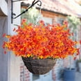 thumbnail image 4 of 10 Bundles Artificial Fall Flowers Outdoor UV Resistant Fake Flowers, 4 of 5