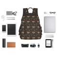 thumbnail image 4 of Fotbe Boho Owl Mochila Ligera para Hombres y Mujeres - Duradera y Resistente al Agua, Ideal para Escuela, Trabajo, Viajes y Uso Diario, 4 of 7