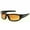 Matte Black, variant on Sport Wrap Hd Night Driving Vision Hd Sunglasses Yellow High Definition Glasses
