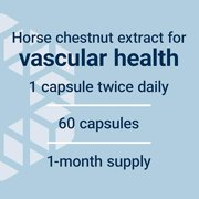 Life Extension Venotone – Standardized Horse Chestnut – Promotes Healthy Fluid Balance – Gluten-Free, Non-GMO – 60 Capsules