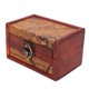 thumbnail image 3 of Caja de almacenamiento Retro multifuncional, caja organizadora de madera antigua para almacenamiento de cosméticos, 3 of 8