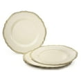 thumbnail image 2 of 320pcs set (40 Guests)-Heavyweight Wedding Party Disposable Plastic Plate Set -40 x 10.25'' + 40 x 7.5'' + Silverware + Cups + Napkins (Rochelle and ), 2 of 9