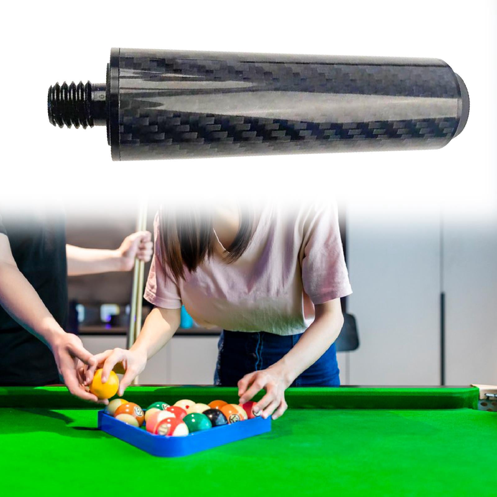 funtasica Pool Cue Extender Billiard Snookers Cue Extension Accessories Compact Billiards Cue Extension Cue Lengthener for Adults Women D