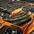 thumbnail image 3 of Uorisanigo ATV Seat Cover Camo American Flag Four-Wheeler Seat Cover Soft Fabirc Waterproof Protection Accessories Compatible with Polaris Sportsman Polaris Scrambler Honda Rancher, 3 of 7