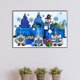 thumbnail image 3 of Pintura de diamante 5D DIY Kit de gnomo de taladro redondo completo decoración del hogar 60x40cm, 3 of 9