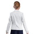 thumbnail image 4 of TiaoBug Kids Girls Blazers Long Sleeve Lapel Collar Formal Casual Suit Jacket School Uniform Blazer Coat Ivory 16, 4 of 6