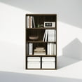 thumbnail image 6 of Furinno Simple Open Shelf, Bookcases, 4-Tier, Columbia Walnut, 6 of 6