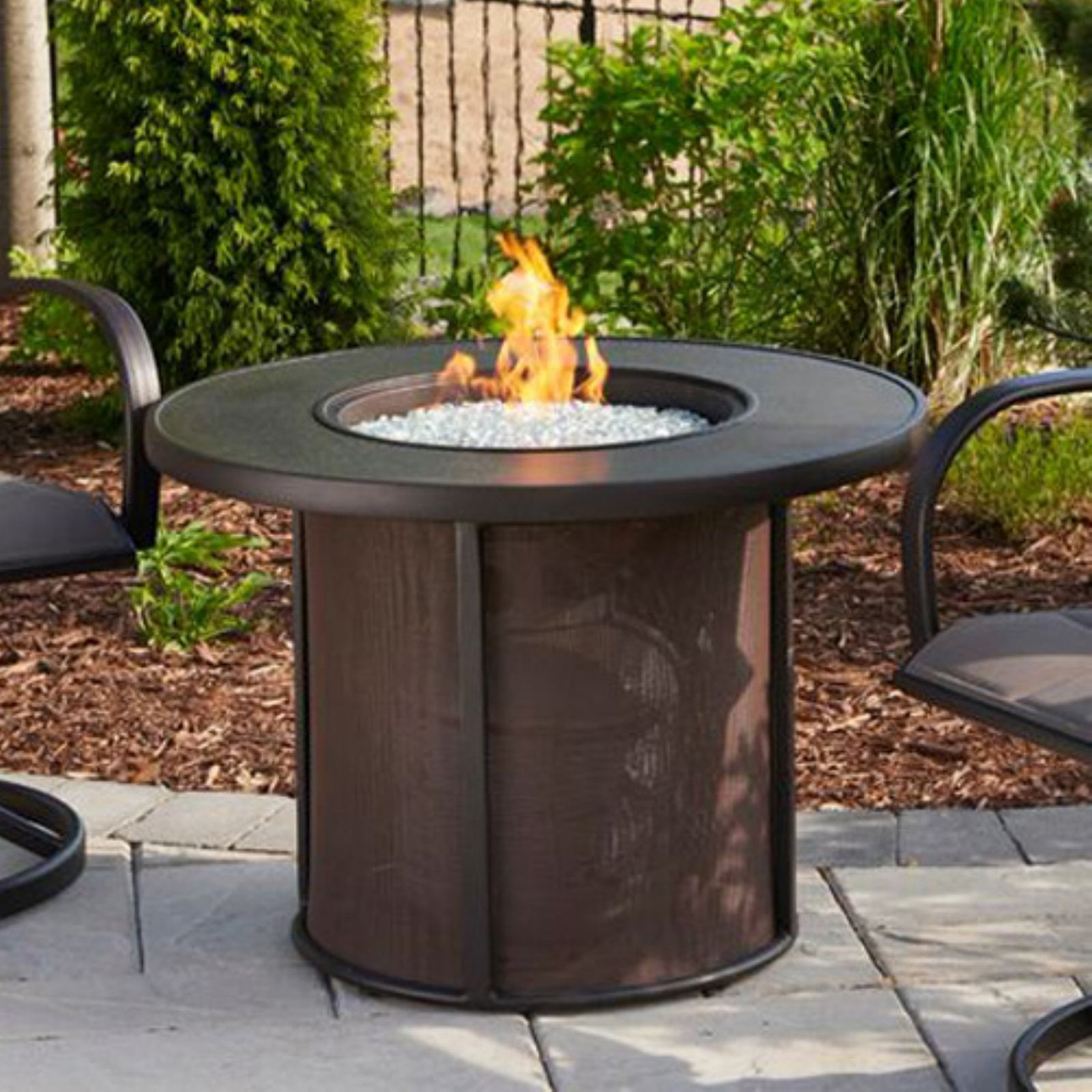 Outdoor Greatroom Stonefire 32 in. Round Firepit Table by Outdoor GreatRoom Company LLLP