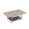 thumbnail image 4 of Coffee Table 2 Tier Minimalist Stylish Easy to Clean Living Room Center Table for Home Decor, 4 of 6